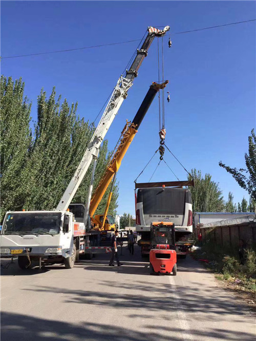 泰州市港口集装箱搬运案例